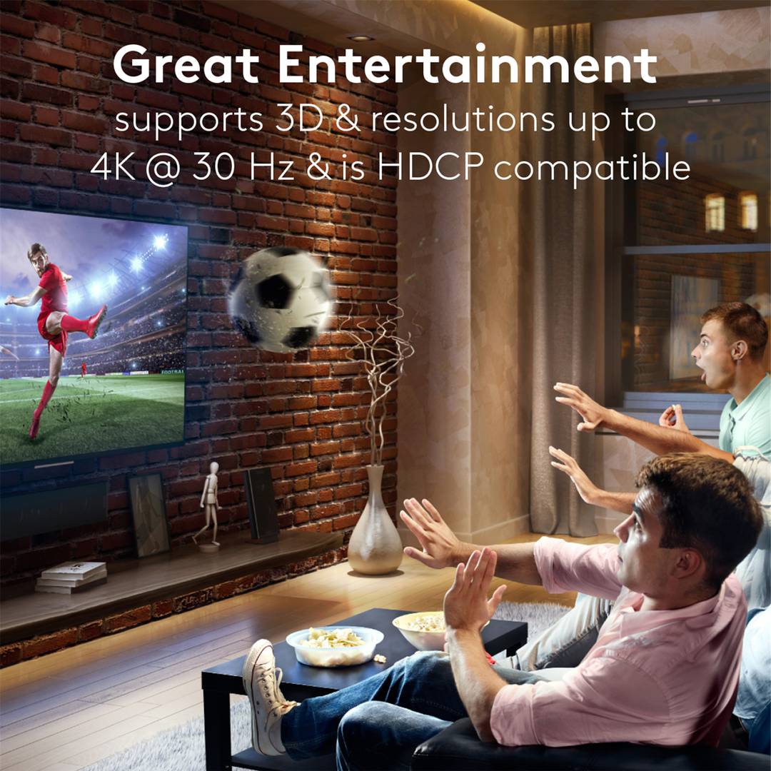 Bidirectionnelle Switch HDMI 2-Port