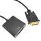Conversor de adaptador DVI-D para VGA em cabo de 15 cm