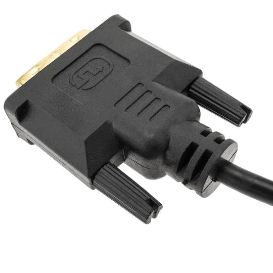 Conversor de adaptador DVI-D para VGA em cabo de 15 cm