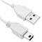 Convertisseur HDMI vers VGA avec audio stéréo analogique couleur blanche