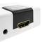 Convertisseur HDMI vers VGA avec audio stéréo analogique couleur blanche