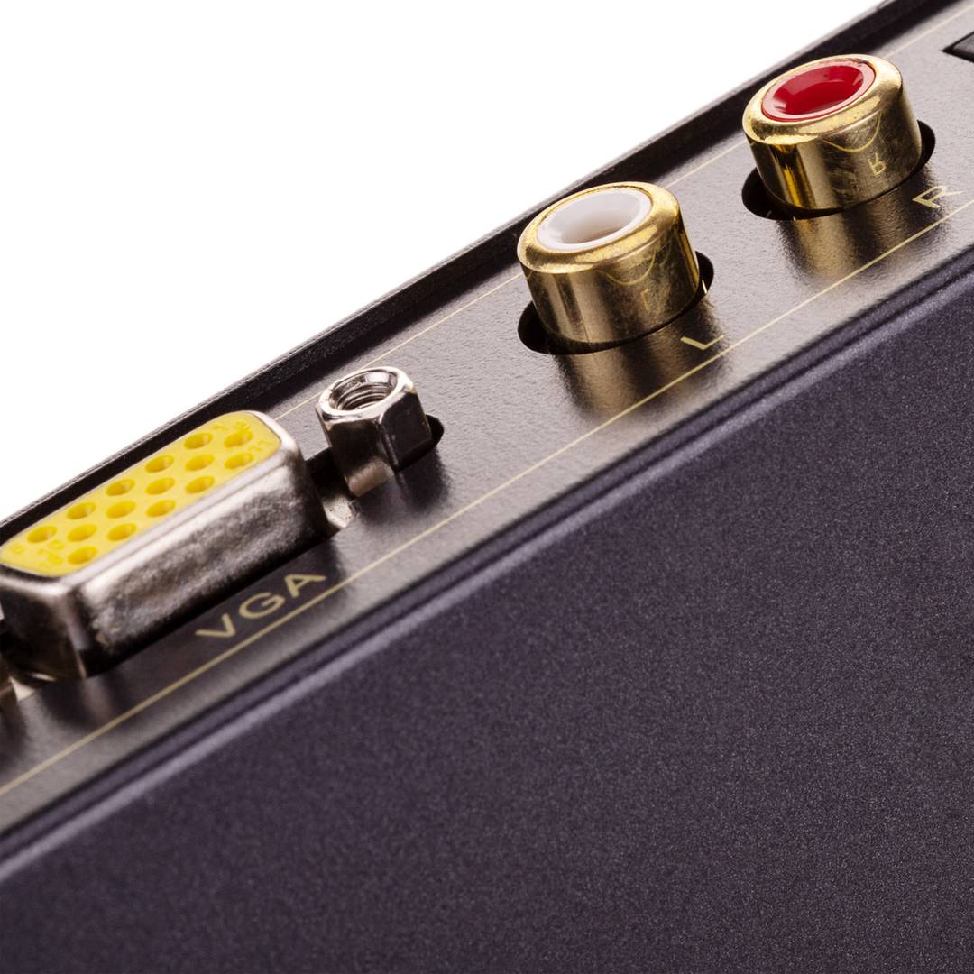 Convertidor de HDMI a VGA i vídeo per components YPbPr