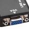 Konwerter HDMI na VGA z analogowym dźwiękiem stereo czarnym