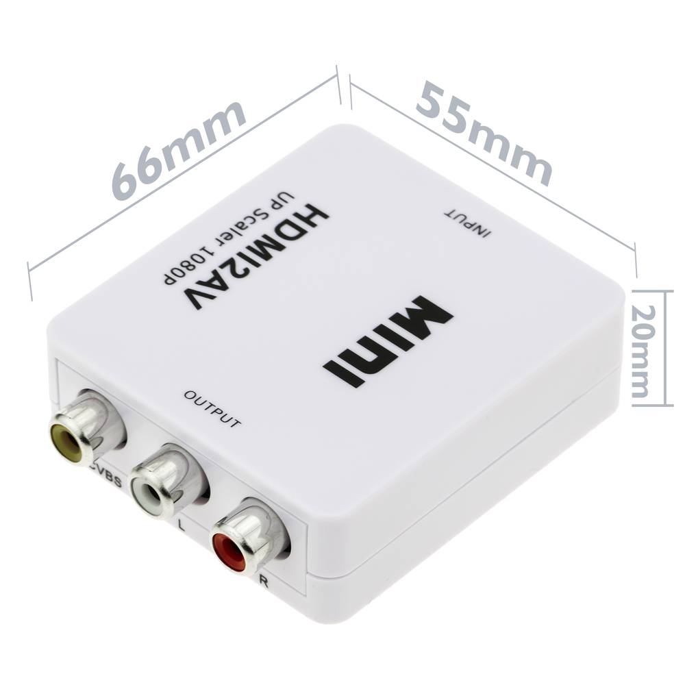HDMI to analog audio and RCA - Cablematic