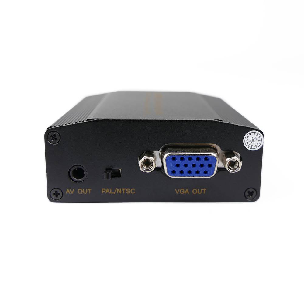 HDMI to VGA converter with analog AV