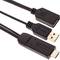 Konwerter portu wyjściowego HDMI na port wyjściowy DisplayPort 1080p FullHD 2K 4K