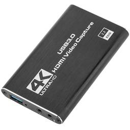 Capture audio et vidéo HDMI Ultra HD 1080p 60fps portable avec technologie HDMI loop out