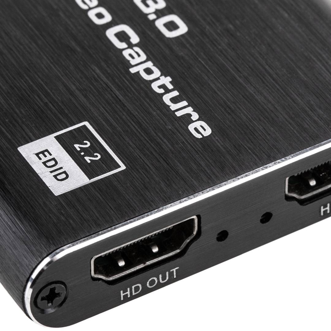 Capturadora de Video USB 2.0 HDMI Capture con Loop Out 4K 2K - Promart