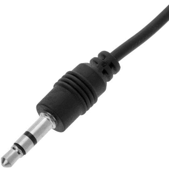 Przejściówka Lanberg HDMI męski na VGA żeński z gniazdem mini Jack 20 cm