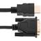 Cable HDMI de tipus HDMI-A mascle a DVI-D mascle de 5 m