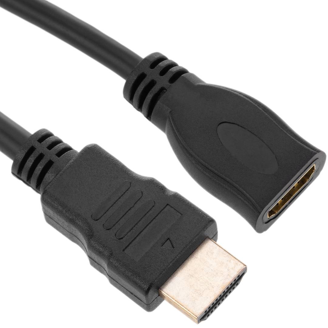 uddannelse Foreman chef HDMI 1.4 Cable Type A Male to Female 20cm - Cablematic