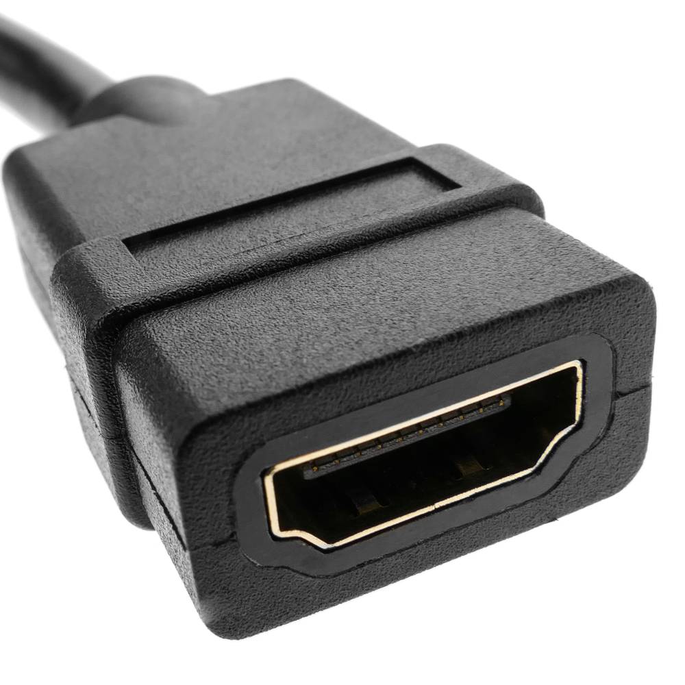 Câble HDMI 1.4 type A mâle vers femelle 1m