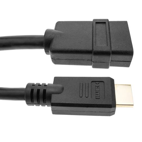 Câble HDMI 1.4 type A mâle vers femelle 1m