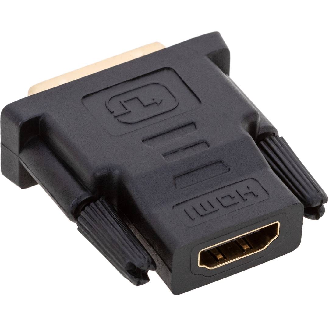 Adaptateur HDMI Femelle Vers DVI Mâle - Connexion PC à Écran TV/Plasma (Marque Dacomex)
