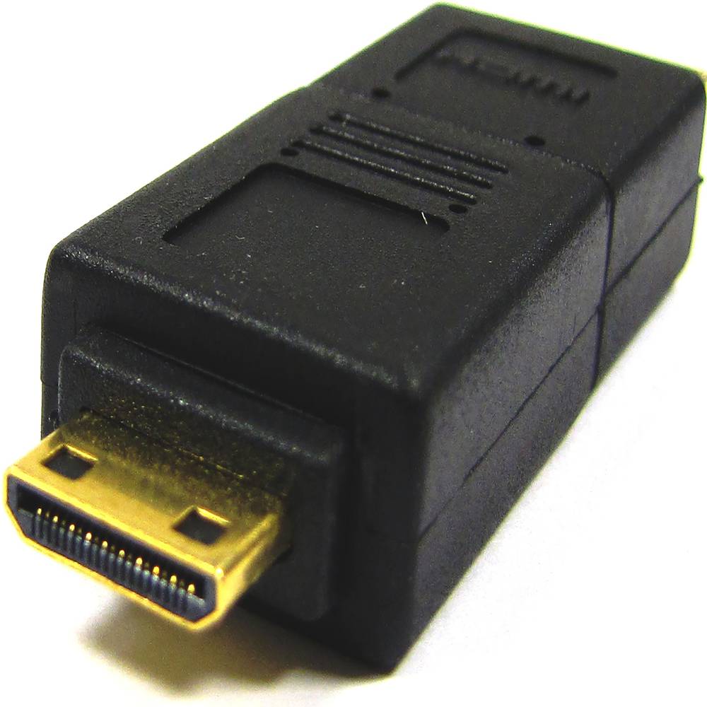 Adapter HDMI typu HDMI-A męski na HDMI-C męski