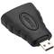 Adapter HDMI HDMI typ A męski na micro HDMI typ D męski