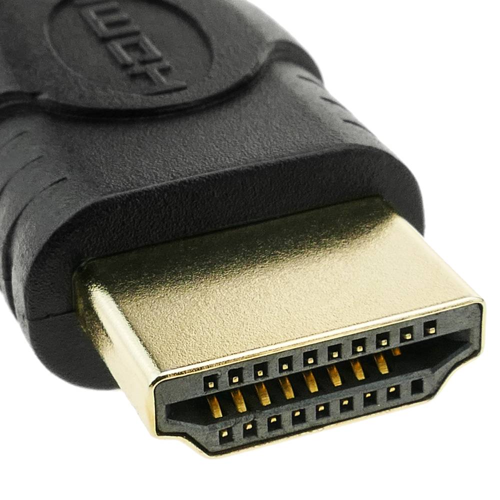 HDMI-adapter voor micro-HDMI type D vrouwelijk naar HDMI type A mannelijk