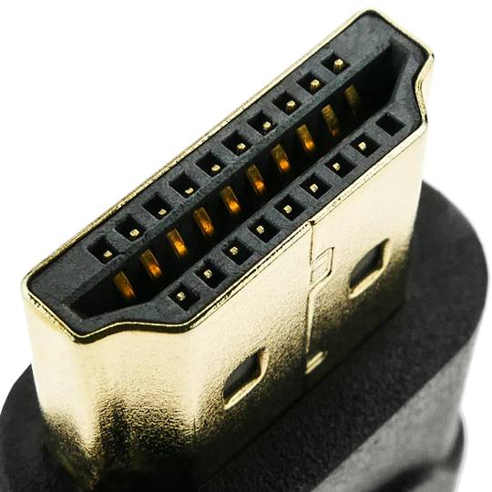 HDMI-adapter voor micro-HDMI type D vrouwelijk naar HDMI type A mannelijk