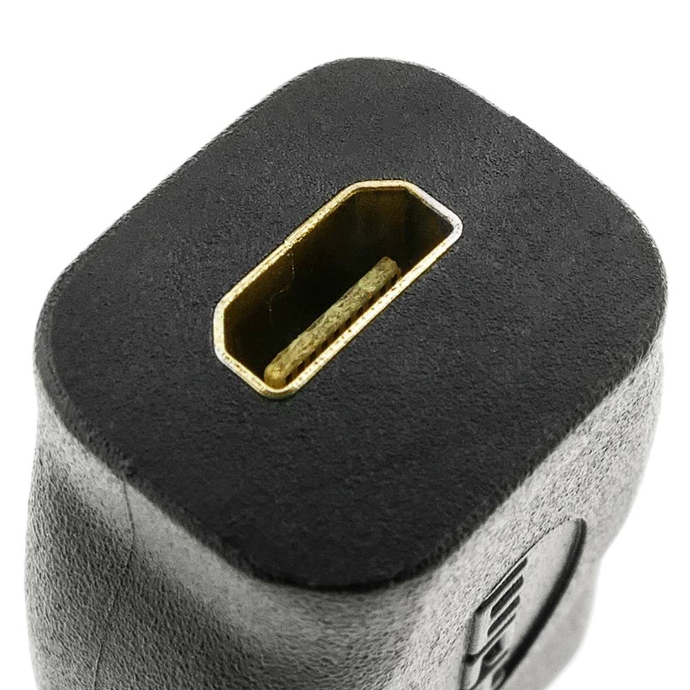 HDMI-adapter voor micro-HDMI type D vrouwelijk naar HDMI type A mannelijk