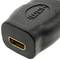 HDMI-adapter voor micro-HDMI type D vrouwelijk naar HDMI type A mannelijk