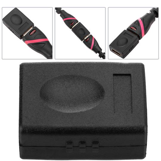 Adapter HDMI typu HDMI-A żeński na HDMI-A żeński