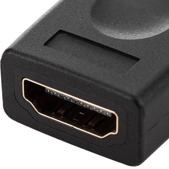 Adapter HDMI typu HDMI-A żeński na HDMI-A żeński