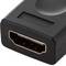 Adapter HDMI typu HDMI-A żeński na HDMI-A żeński