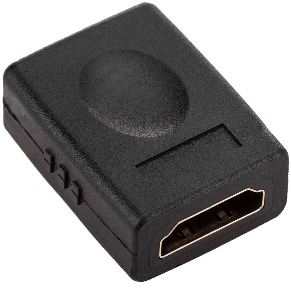 Adapter HDMI typu HDMI-A żeński na HDMI-A żeński