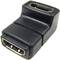 HDMI Adapter HDMI type-A female to HDMI-A Female Elbow