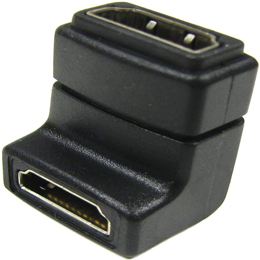 HDMI Adapter HDMI type-A female to HDMI-A Female Elbow