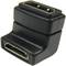 HDMI Adapter HDMI type-A female to HDMI-A Female Elbow
