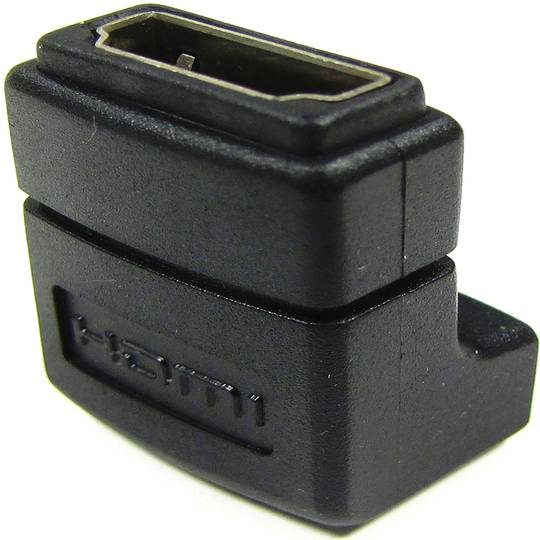 HDMI Adapter HDMI type-A female to HDMI-A Female Elbow