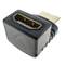 HDMI adapter type HDMI-A male to HDMI-A female layered above