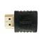 HDMI adapter type HDMI-A male to HDMI-A female layered above