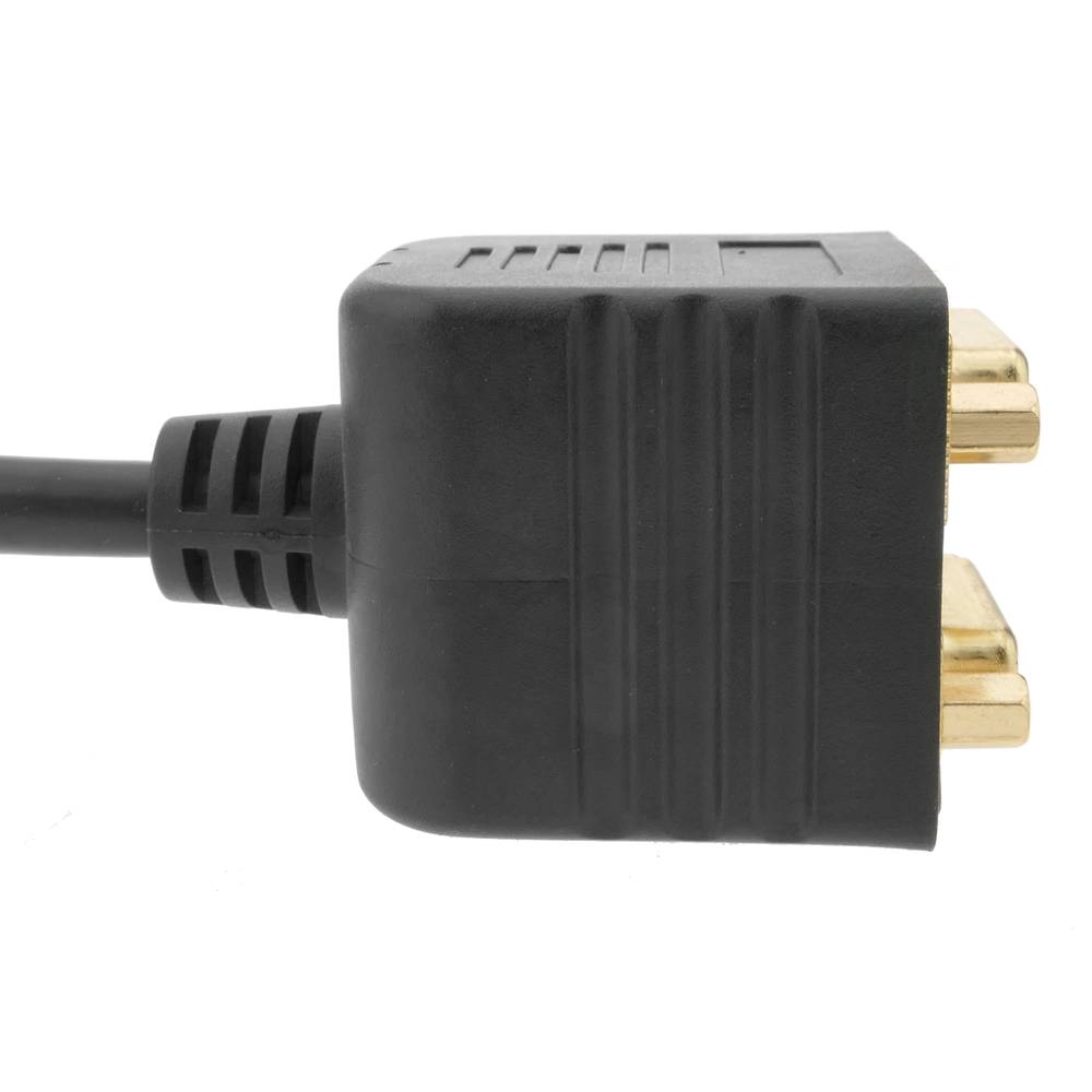1 DVI naar 2 DVI passieve duplicator kabel