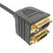 1 DVI naar 2 DVI passieve duplicator kabel