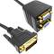 Passive replicator Cable 1 DVI to 2 VGA