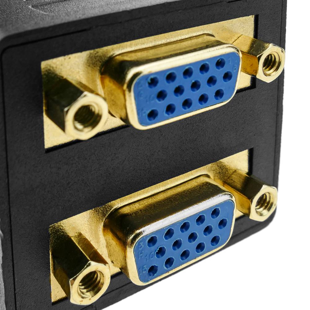 Passive replicator Cable 1 DVI to 2 VGA