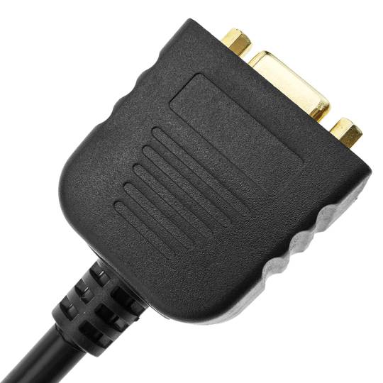 Passive replicator Cable 1 DVI to 2 VGA