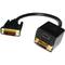 Passive réplicateur de câble de 1 á 1 DVI DVI et 1 HDMI