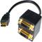 Passiv-Replikator Kabel 1 HDMI 2 DVI