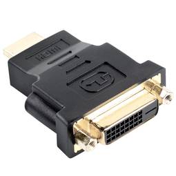 Lanberg adapter HDMI męski na DVI-D żeński 24+5 single link czarny