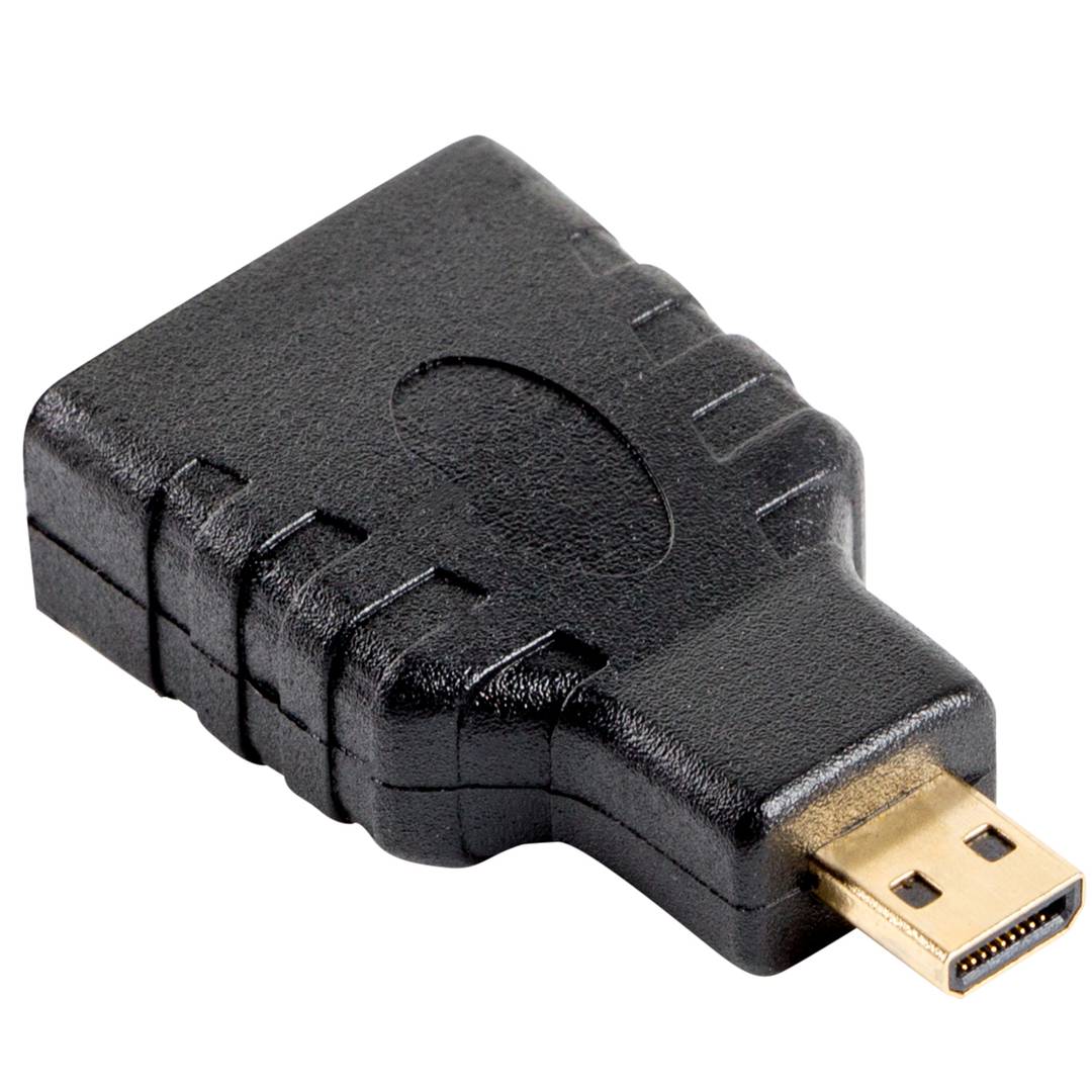 Adaptador de Lanberg micro HDMI mascle a HDMI femella