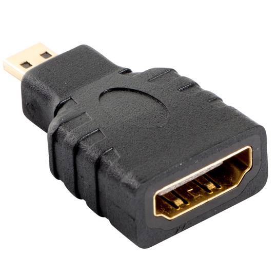 Adaptador de Lanberg micro HDMI mascle a HDMI femella