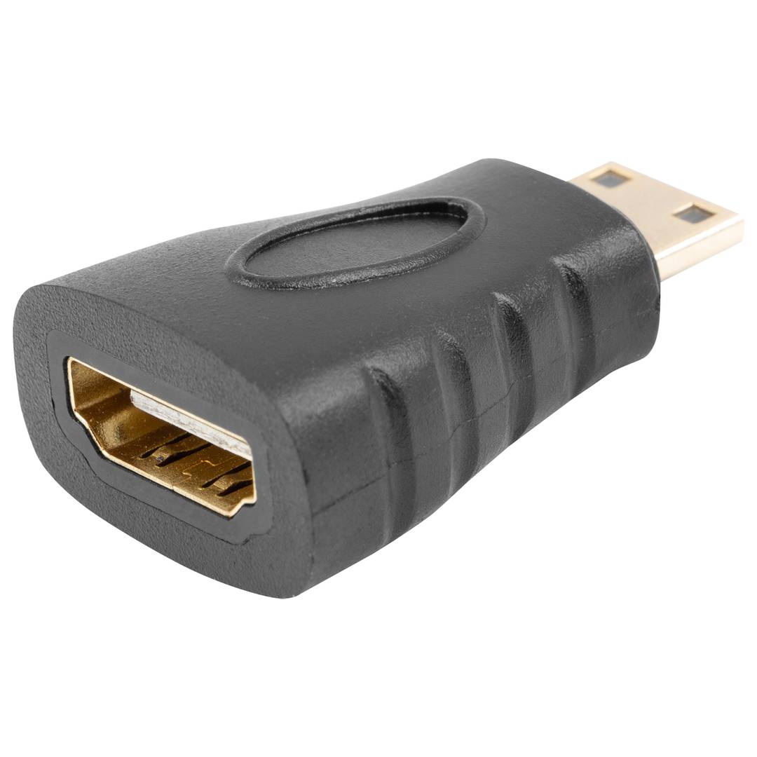 Adattatore Lanberg mini HDMI-C maschio a HDMI femmina