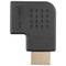 Right angled Lanberg adapter HDMI male to HDMI female