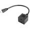 Cable duplicador HDMI Lanberg AD-0019-BK de 1 HDMI macho a 2 HDMI hembra de 20cm