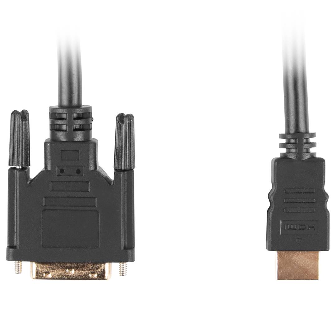 Adaptador DVI a HDMI bidireccional DVI D 24 + 1 macho a HDMI hembra Ca