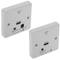 Wallbox-goot 80x80 Extender UTP Cat.5 (HDMI + IR)