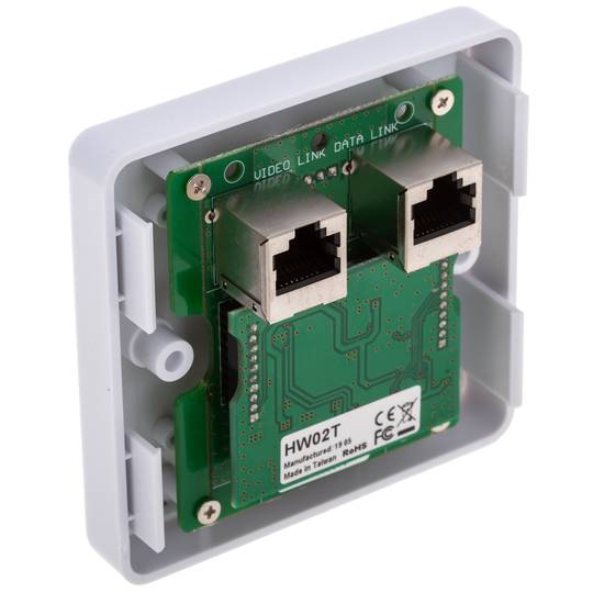 Wallbox-goot 80x80 Extender UTP Cat.5 (HDMI + IR)